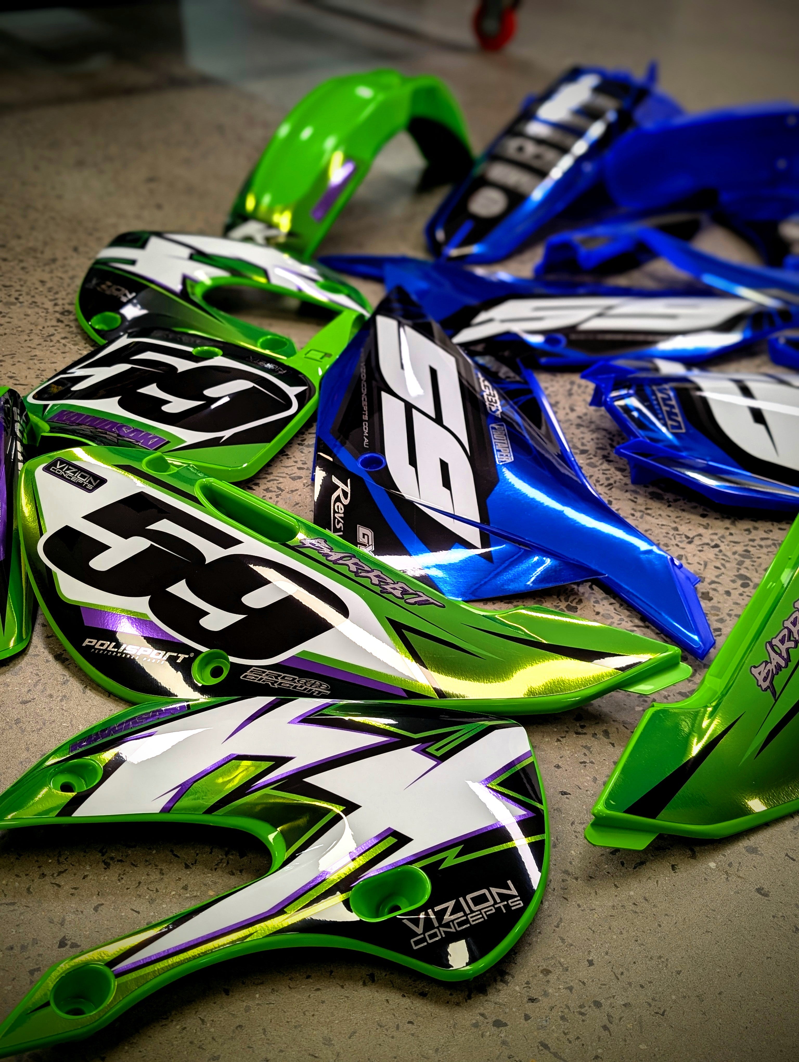Full Custom MX Graphics Kit – Vizion Concepts