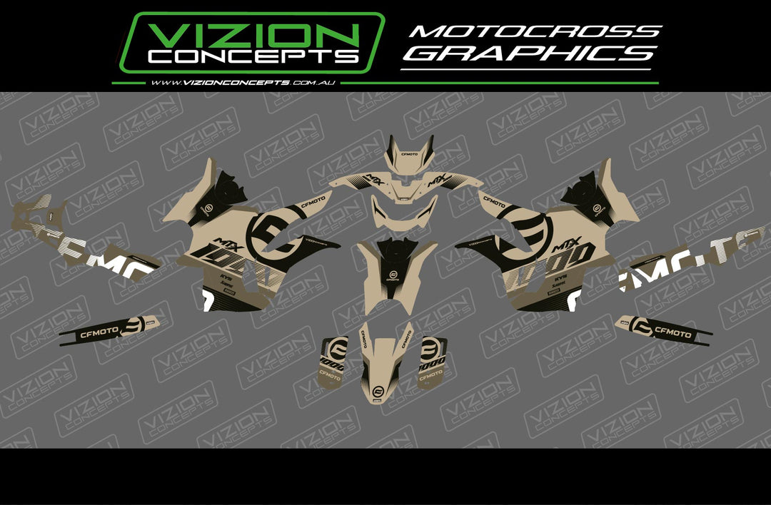 CF Moto - Rush Graphics Kit