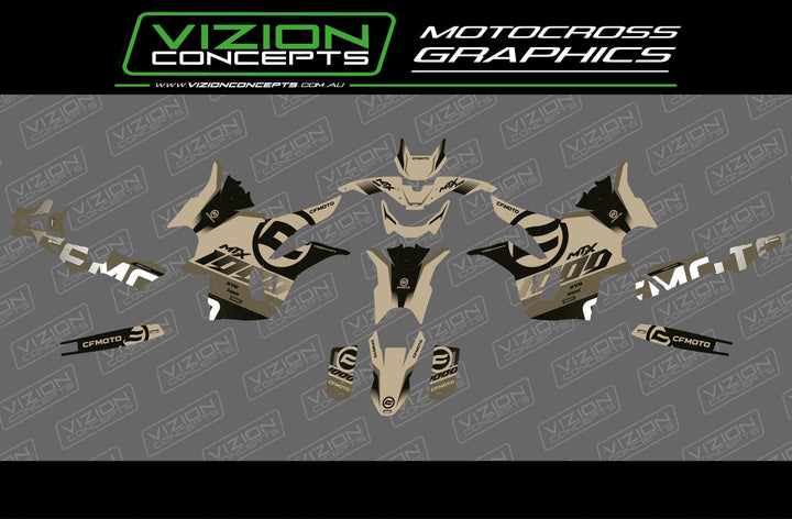 CF Moto - Rush Graphics Kit