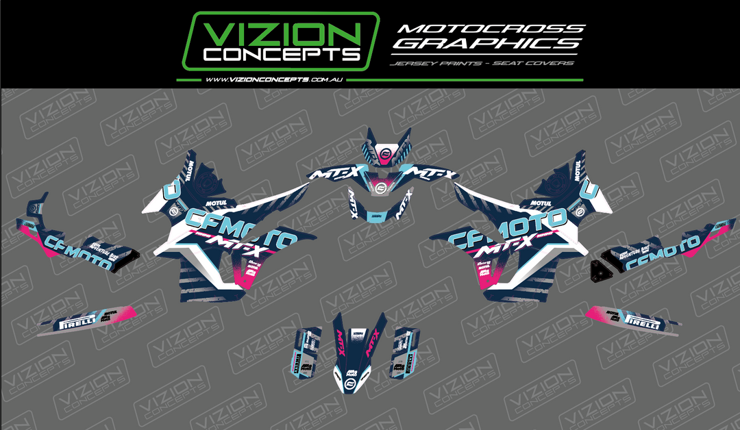 CF Moto - Rogue Graphics Kit