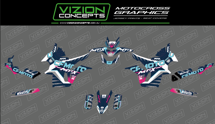 CF Moto - Rogue Graphics Kit