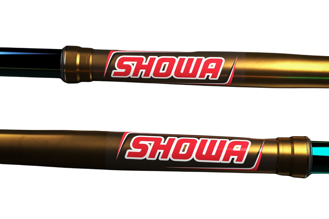 Two Showa Red Fork wraps on a white background