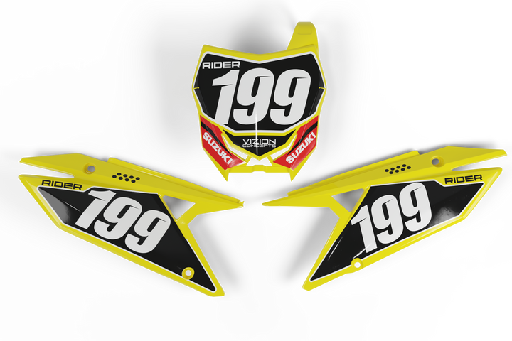 Suzuki 'Pastrana' Number Plates