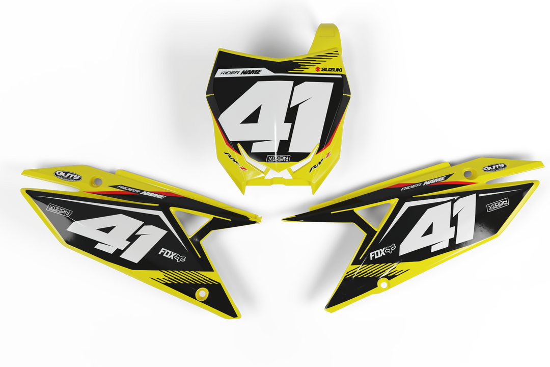 Suzuki 'Fury' Number Plates