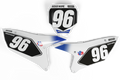 Yamaha - YZ96 Number Plates