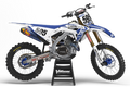 Honda - Factory Blue and White Graphics Kit
