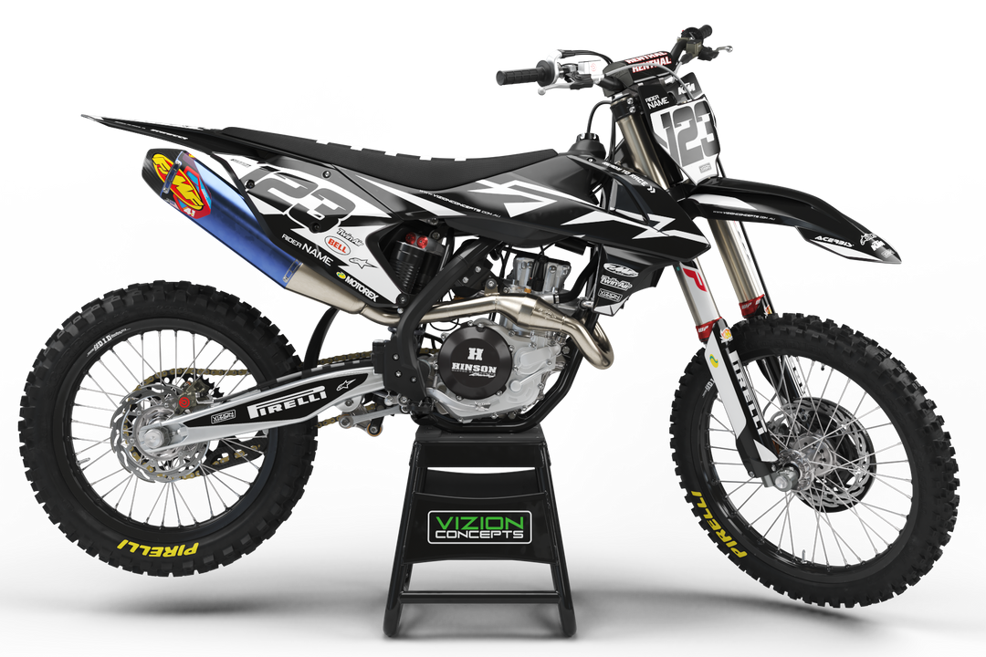 KTM - Draft Black Graphics Kit