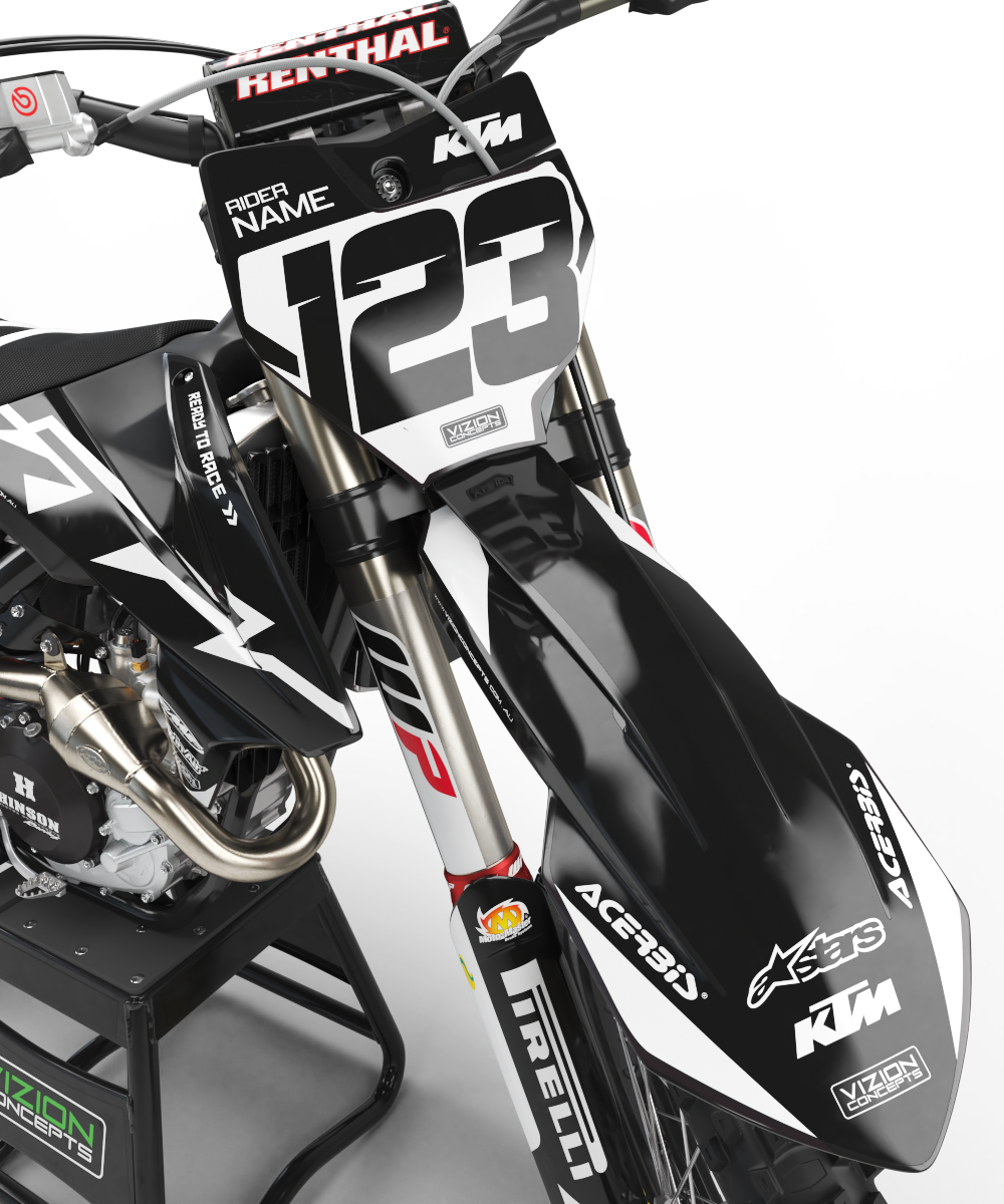 KTM - Draft Black Graphics Kit