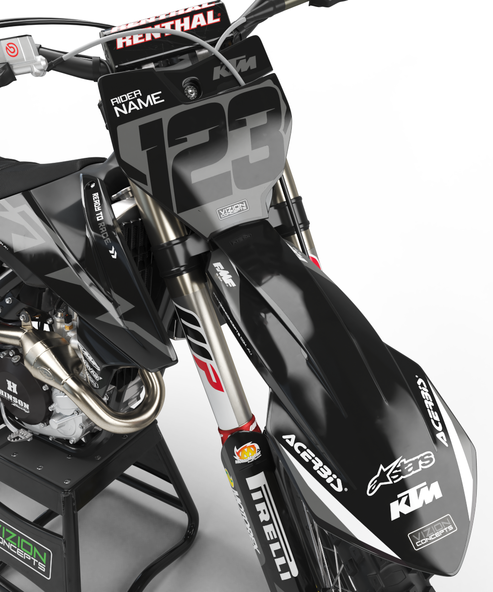 KTM - Draft Grey Graphics Kit