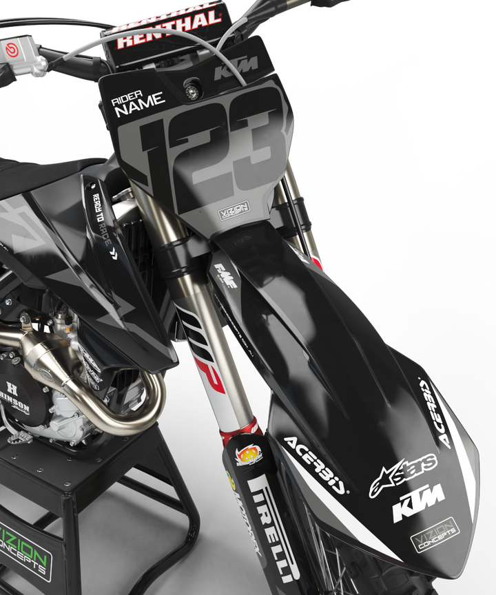 KTM - Draft Grey Graphics Kit