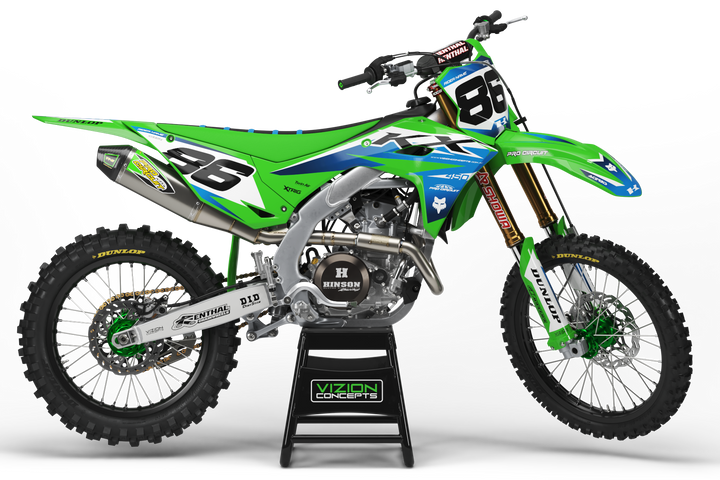 Kawasaki - Burst Graphics Kit