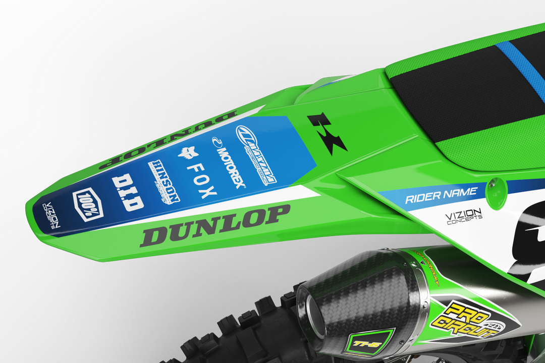 Kawasaki - Burst Graphics Kit