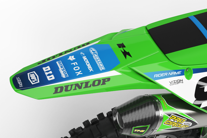 Kawasaki - Burst Graphics Kit