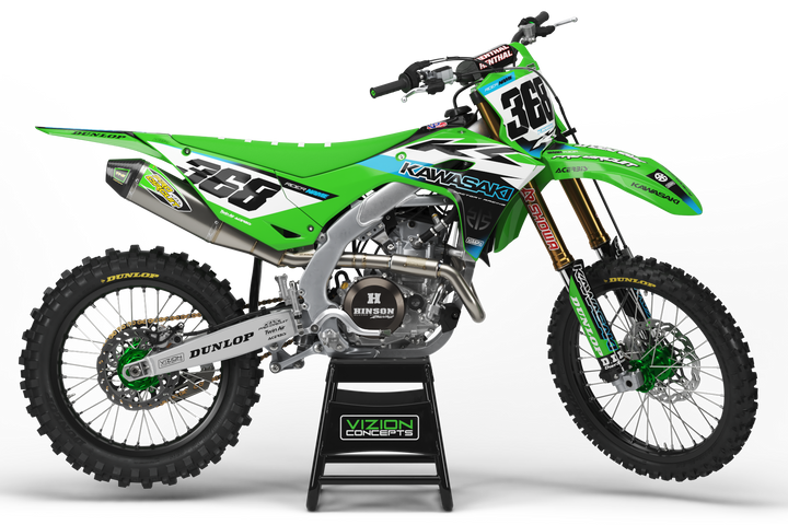 KAWASAKI - GRIP Graphics kit