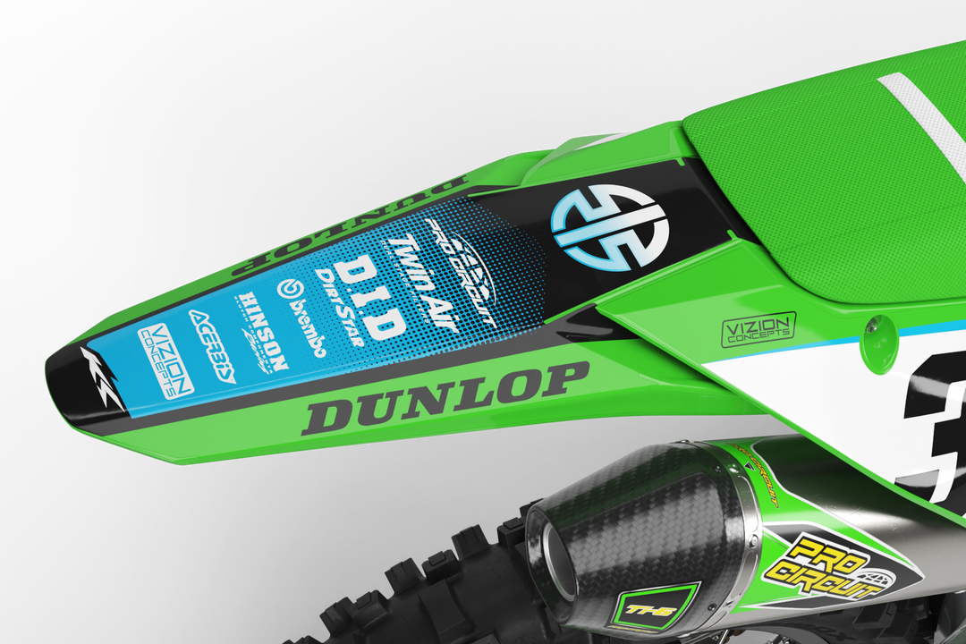 KAWASAKI - GRIP Graphics kit