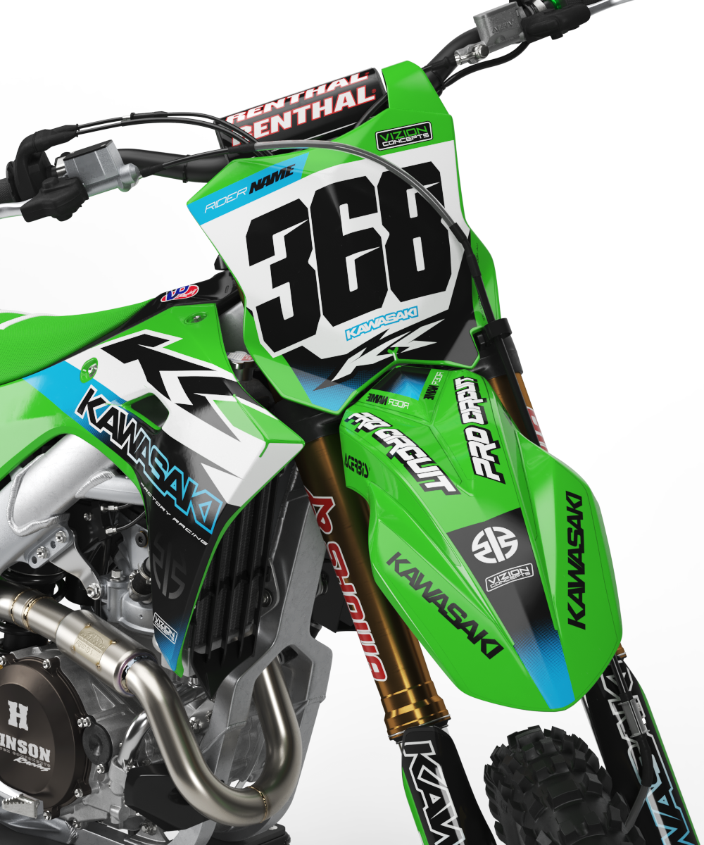 KAWASAKI - GRIP Graphics kit