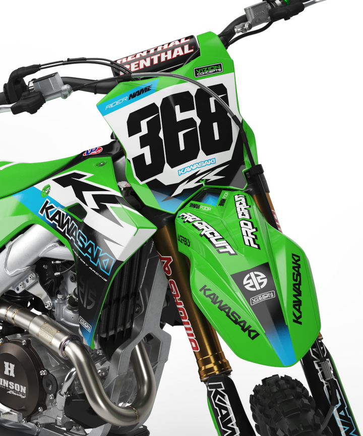 KAWASAKI - GRIP Graphics kit