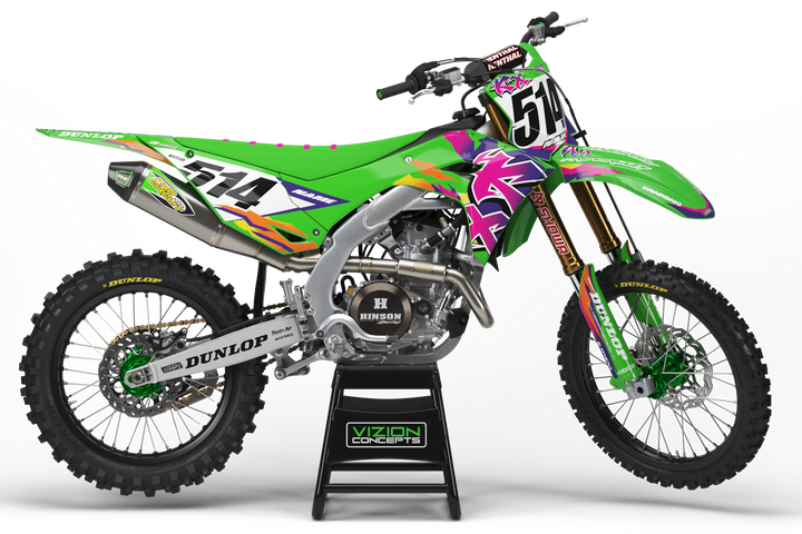 KAWASAKI - TIMELESS Graphics kit