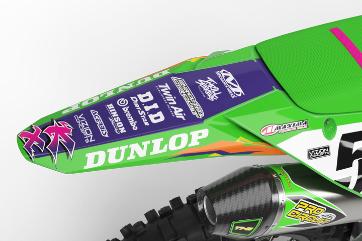KAWASAKI - TIMELESS Graphics kit