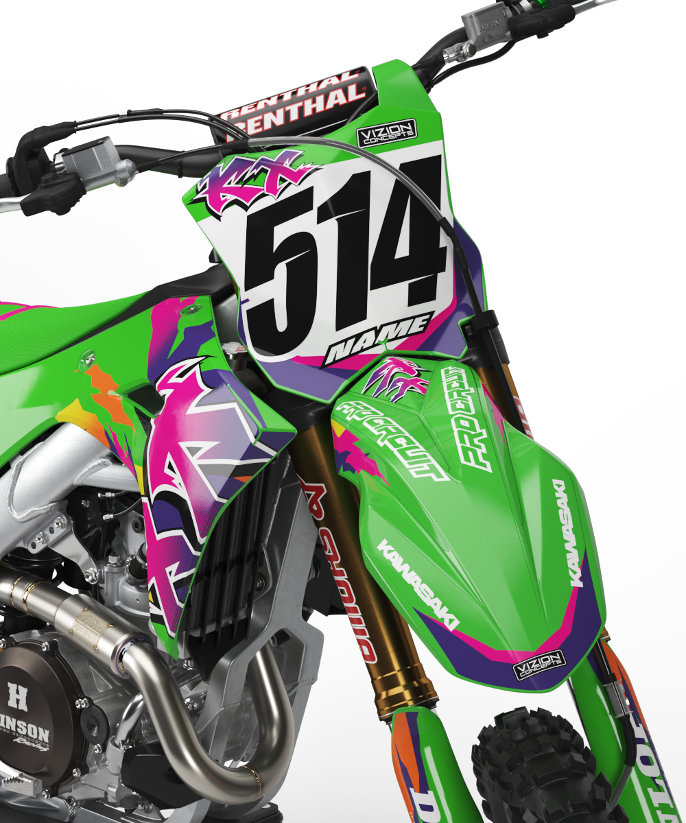 KAWASAKI - TIMELESS Graphics kit