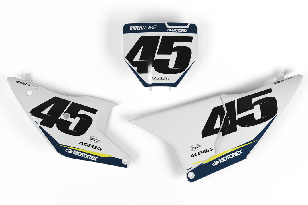Husqvarna - Grip Number Plates