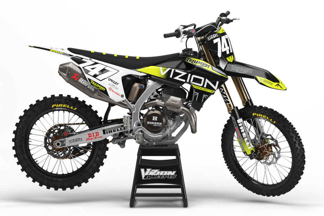Triumph MX Graphics Kits Australia - Triumph Graphics – Vizion Concepts